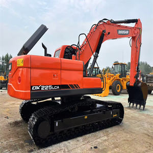 Excavatrice Doosan DX225 d'occasion de haute qualité, mini 20 tonnes, modèle DH220LC-7 avec moteur et composants PLC, excellent rapport qualité-prix - Product Image 4