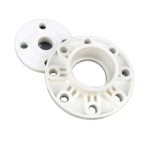 Plastic Fittings Pvc Flange Hot Selling White Gray Pvc Fitting Flange For Water