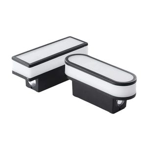 Applique murale LED extérieure étanche moderne à double faisceau haut/bas pour jardin, cour, patio, pilier, clôture - Product Image 5