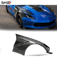 Ailes en fibre de carbone OEM C7, compatibles avec Chevrolet Corvette C7 2014-2019, fournisseur en gros