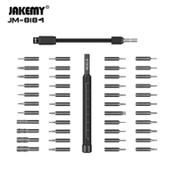Kit de réparation magnétique 47-en-1 pour smartphones, outils manuels en acier au chrome-vanadium pour petits ordinateurs portables, étui rigide OEM