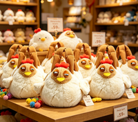 Sac en peluche personnalisé en forme de poulet, jouet amusant avec visage paresseux, sac à main en peluche pour usage quotidien, cadeau, OEM ODM, sac en peluche sur mesure