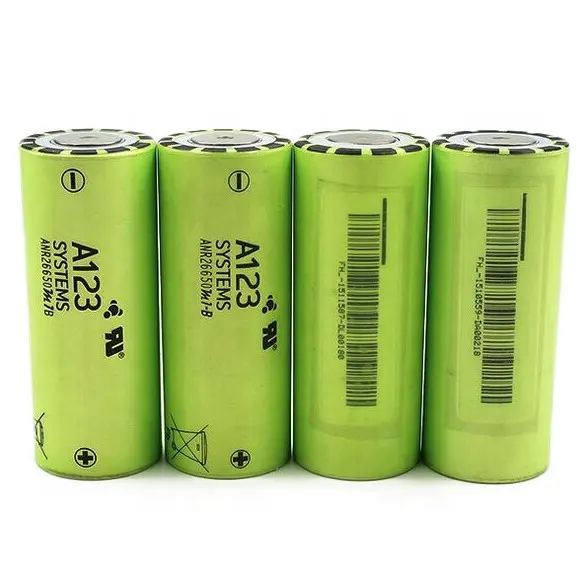 Yüksek deşarj akımı Anr26650m1b 2500Mah 26650 lifepo4 3.2v pil