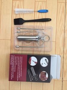 Kit d'injection de marinade pour viande fraîche 50 ml pour cuisine et barbecue, aiguilles d'injection, attendrisseur, assaisonnement pour poulet, en acier inoxydable - Product Image 2
