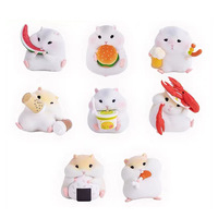 Vente chaude Intérieur Décoratif Hamster Statue Personnalisé Boîte Aveugle Jouets Faites Votre Propre Vinyle Figure Jouets pour Objets De Collection