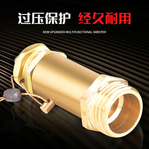 Soupape de sécurité à ressort 1/4 pouces pour compresseur d'air, soupape de surpression pour air à température normale, ouverture complète automatique - Product Image 4