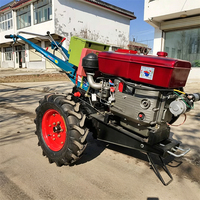 Motoculteur portatif 8HP 11HP avec fonction de creusement de fossés et de buttage pour terres humides et sèches