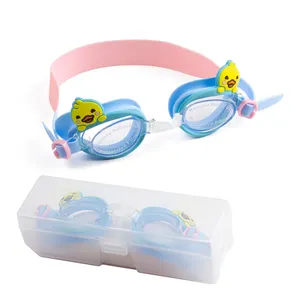 Wholesale Custom Swim Goggles Swimming Glasses for Boys Girls Kids Swim Goggles Child Nano Silicon Professional Training Eyeline