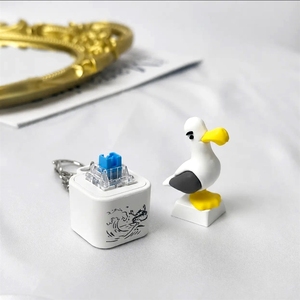 Mekanik Klavye Anahtarı Anahtarlık Led Fidget Clicker Artisan Klavye Tuş Takımı Kolye Masa Oyun Stres Giderici Ofis Hediye - Product Image 4