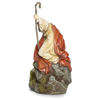 Sculpture artisanale en résine WeiVista, art populaire, statue religieuse catholique de la Renaissance, figurine de Jésus-Christ agenouillé, décoration d'intérieur européenne