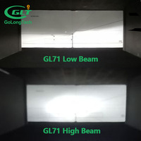 GL71 H8 LED haute luminosité sigal faisceau led phare Haut fabricant H7 H16 H11 9005 9006 ampoules led lumière C321