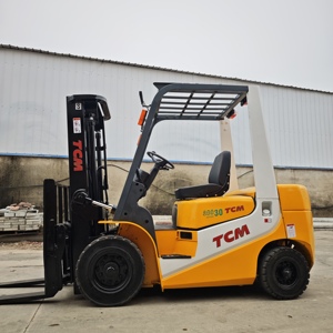 <b>Second</b> <b>Hand</b> 3 Ton TCM Forklift FD30 Used Original TCM 3ton Forklift 2stages 3t tcm Forklifts With High Quality - Product Image 2
