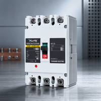 123/YUYE 3p 80amp 100 Amp Pemutus Sirkuit Magnetik Termal 415V 35kA 50/60Hz untuk Grosir OEM CE MCCB