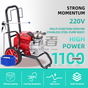 Pulverizador de pintura eléctrico de alta potencia <span class=keywords><strong>profesional</strong></span> de 220V al por mayor, máquina de recubrimiento de pintura de látex DIY sin aire <span class=keywords><strong>para</strong></span> presión Industrial - Product Image 2