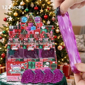 Nouveau produit transfrontalier : Bonbon de malt aux raisins violets de Noël, jouet anti-stress souple et rebondissant, décompression, décoration d'Halloween en caoutchouc - Product Image 1