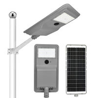 Lampadaire solaire LED IP65 100W 200W 300W 400W 500W de qualité commerciale pour extérieur