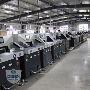 Disen 6710PX <b>Hydraulic</b> Computerized Paper Cutting Machine with Touch Screen Control 670mm Width Blade - Product Image 6