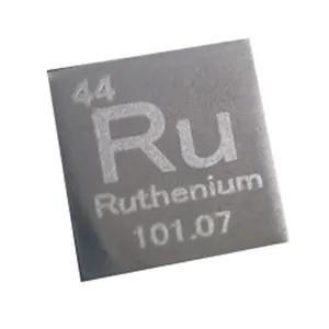 공장 가격 판매 고순도 밀도 요소 루테늄 금속 큐브