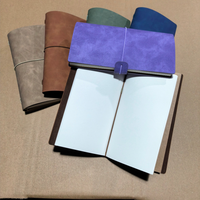 Carnet portable en cuir PU, 36 pages, bloc-notes, carnet de comptes, journal vintage pour hommes et femmes - Vente en gros usine