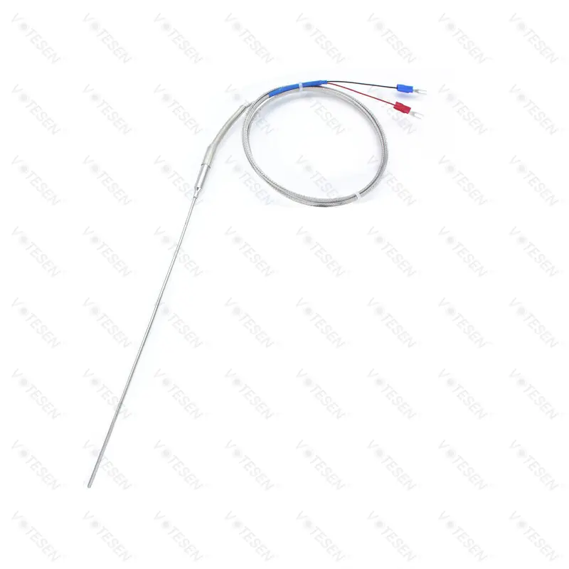 M6/M8 Sekrup Probe Thermocouple Type K Type J Tahan Panas Sensor Suhu