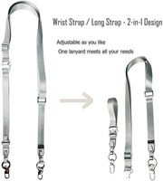 Sangle d'épaule réglable en nylon Sangle de cou confortable pour iPad téléphone portable tablette caméra ordinateur portable, jumelles, sac à bagages