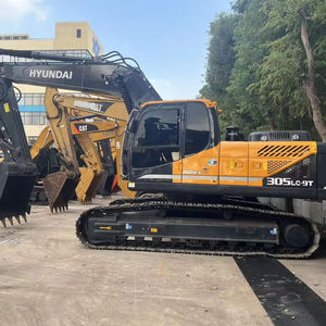 Excavatrice Hyundai 305LC-9T d'occasion haute performance, poids opérationnel de 35 tonnes, modèle 2020, moteur industriel lourd de qualité Hawe - Product Image 1