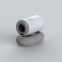 Nouveau modèle 2025, système Android 13, projecteur CRT 1080P à mise au point automatique, mini avec deux microphones