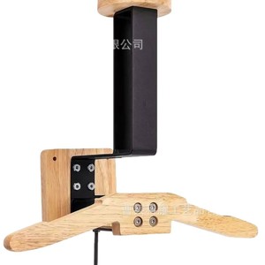 Wooden Motorcycle Helmet Rack Wall Mounted Coat <b>Hanger</b> With <b>Keys</b> Holder For Home Garage Use - Product Image 2