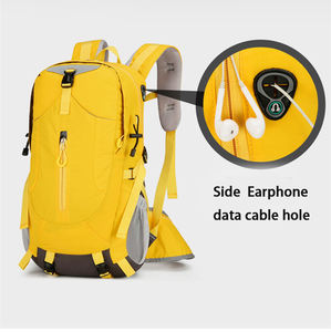 Mochila de Senderismo de Gran Capacidad de 30L con Logotipo Personalizado para Hombre, Malla de Nailon Ultraligera, Parte Trasera de Malla, Impermeable, Duradera, para Deportes y Viajes - Product Image 2