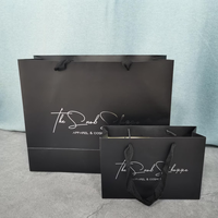 Sacs à provisions personnalisés personnalisés poignées de ruban de satin pour le sac de faveur de cadeau de mariage de luxe chaussures de vêtements d'utilisation de petite entreprise