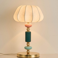Lampe de chevet italienne vintage, design moderne minimaliste, luxe léger, chambre à coucher, salon, lampe créative haut de gamme pour la maison