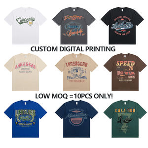 Camisetas Culturales Personalizadas de Algodón de 200g, Camisetas Publicitarias de Corte Regular para Mujer, Camisetas de Manga <span class=keywords><strong>Corta</strong></span> de Color Sólido para Hombre - Product Image 3