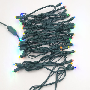 5 mét Mini LED giáng sinh <span class=keywords><strong>lights</strong></span> LED String <span class=keywords><strong>Lights</strong></span> cho ngoài trời và trong nhà Cây giáng sinh trang trí thương mại lớp màu xanh lá cây dây - Product Image 4