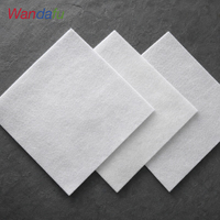Tissu géotextile non tissé aiguilleté 100g 200g pour drainage, construction routière, pavage d'allées et stabilisation des sols