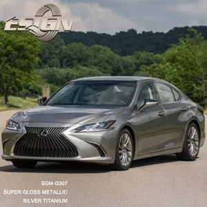 Autocollant en vinyle de voiture en titane argenté super brillant PVC auto-cicatrisant anti-rayures résistant aux UV avec fonction de changement de couleur Films de voiture - Product Image 2