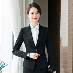 Nueva colección de otoño e invierno, traje profesional, conjunto formal de falda para mujer, para estudiantes universitarias. - Product Image 4