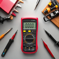 Multimeter Digital VC890D - Pengukur Tegangan, Arus, Kapasitansi & Ohm