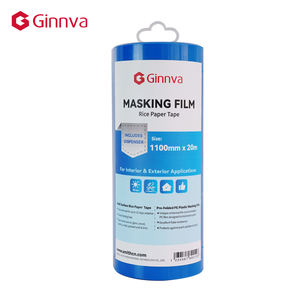 Ruban adhésif <span class=keywords><strong>antistatique</strong></span> Ginnva en film HDPE sensible à la pression, simple face, pour masquage de peinture automobile - Product Image 1