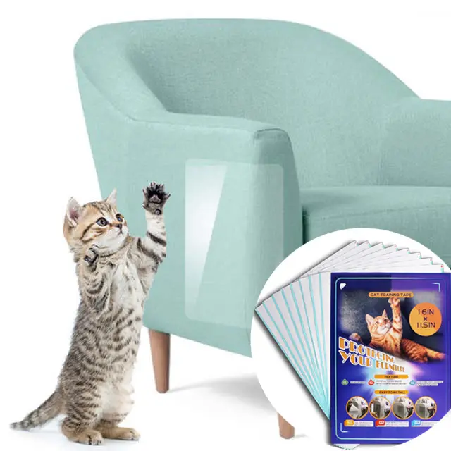 Muestra gratis Amazing Shields 8 Set x-large Cat Scratch Protection, protectores de muebles cintas