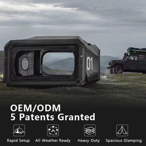 Di động đi bộ đường dài gấp ngoài trời không khí Lều Sản phẩm mới 4 mùa tinh tế cắm trại Inflatable lều cho 4-5 người với giá số lượng lớn - Product Image 1