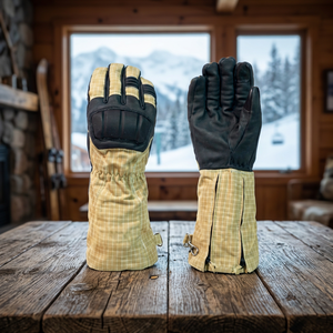 Guantes de Seguridad de Cuero Resistentes al Calor JNA Group, 25.5 cm de Longitud, Puño Reforzado, Puntas de los Dedos Resistentes a la Abrasión, Grosor de 7 oz - Product Image 3