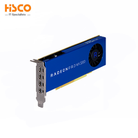 Nouveau original WX3200 pour AMD Radeon Pro WX 3200 4GB GDDR5 128bit 14nm 65W cartes graphiques à fente unique carte vidéo GPU carte de jeu