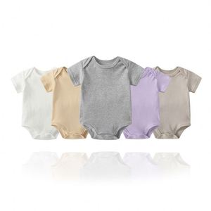 Mono Triangular de Manga Corta Multicolor para Bebé - Mono Adorable para Recién Nacidos, Niños y Niñas - Product Image 1