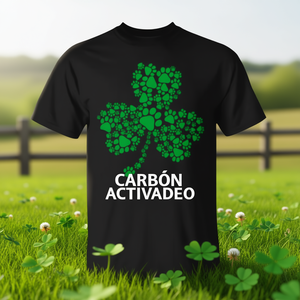 T-shirt vert avec motif de patte de chien et trèfle pour la Saint-Patrick, pour les amoureux des animaux de compagnie - Product Image 3