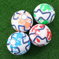 Ballon de football Y05 cousu à la machine, en PVC résistant à l'usure et anti-explosion, pour la compétition/l'entraînement des écoles primaires et secondaires