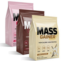 Poudre de gain de masse en gros, riche en protéines et en calories, supplément nutritionnel sportif, formule personnalisée OEM ODM sous marque privée