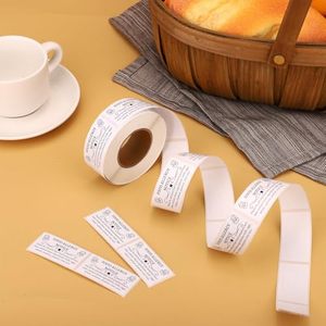 Cottage Food Law Adhesive <b>Labels</b> Stickers 1.97x0.98 Inch/5x2.5cm Rectangle Shape for Bakery & Home Baking <b>Allergy</b> Warning - Product Image 5