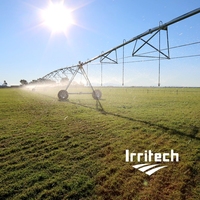 Système d'irrigation à pivot central et déplacement latéral DYP 800V en Mongolie