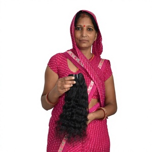 Cabello Natural Sin Procesar 100% Natural Virgen en Paquetes de 10-36 Pulgadas, Cabello Humano Rizado con Cutícula Alineada, Extensiones Remy - Product Image 1
