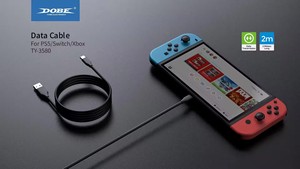TP5-3580 Charging <strong>Cable</strong> for PS5 <strong>Xboxes</strong> Switch Controller <strong>Power</strong> Supply Charger <strong>Power</strong> Adaptor Joystick Charging Cord - Product Image 5
